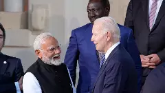 G7 Summit: PM Modi meets US President Biden, Canadian PM Trudeau