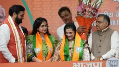 Kiran Choudhry, daughter join BJP ahead of Haryana Assembly polls