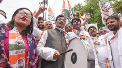 NEET row: Congress protests, demands SC-monitored probe