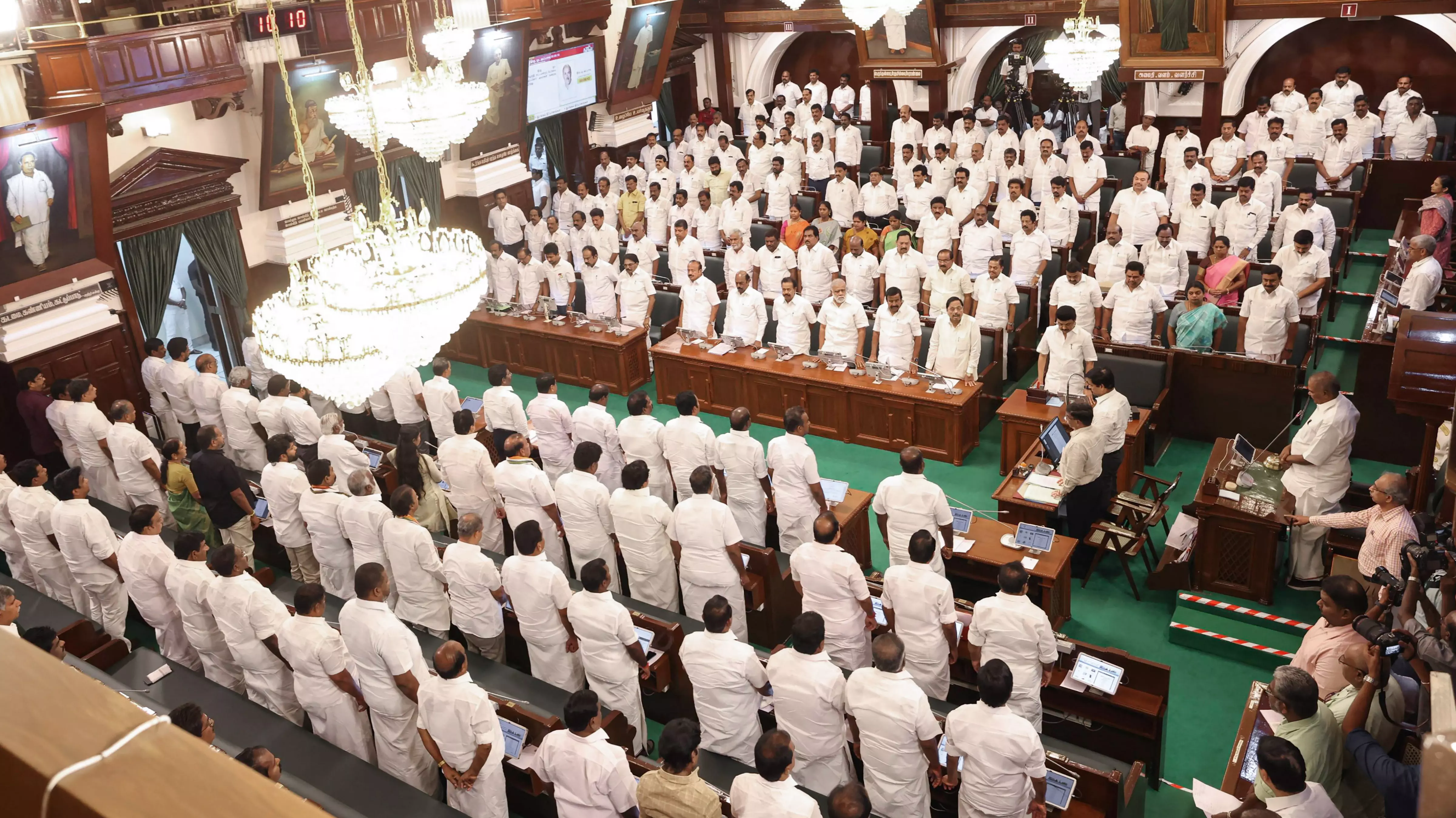 The ongoing Tamil Nadu Legislative Assembly Session