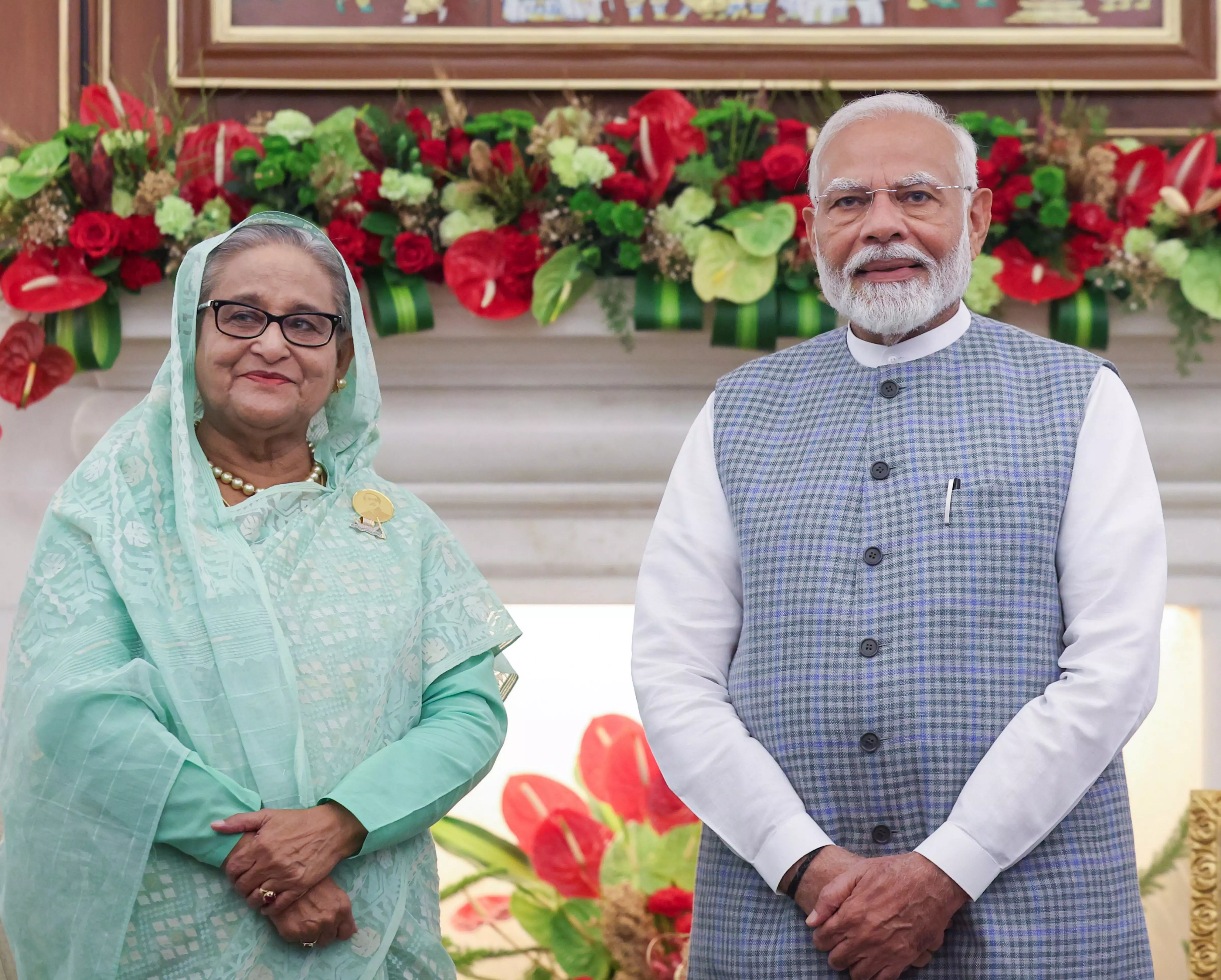 PM Modi holds extensive talks with his Bangladesh counterpart Sheikh Hasina