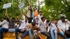 NEET row protest