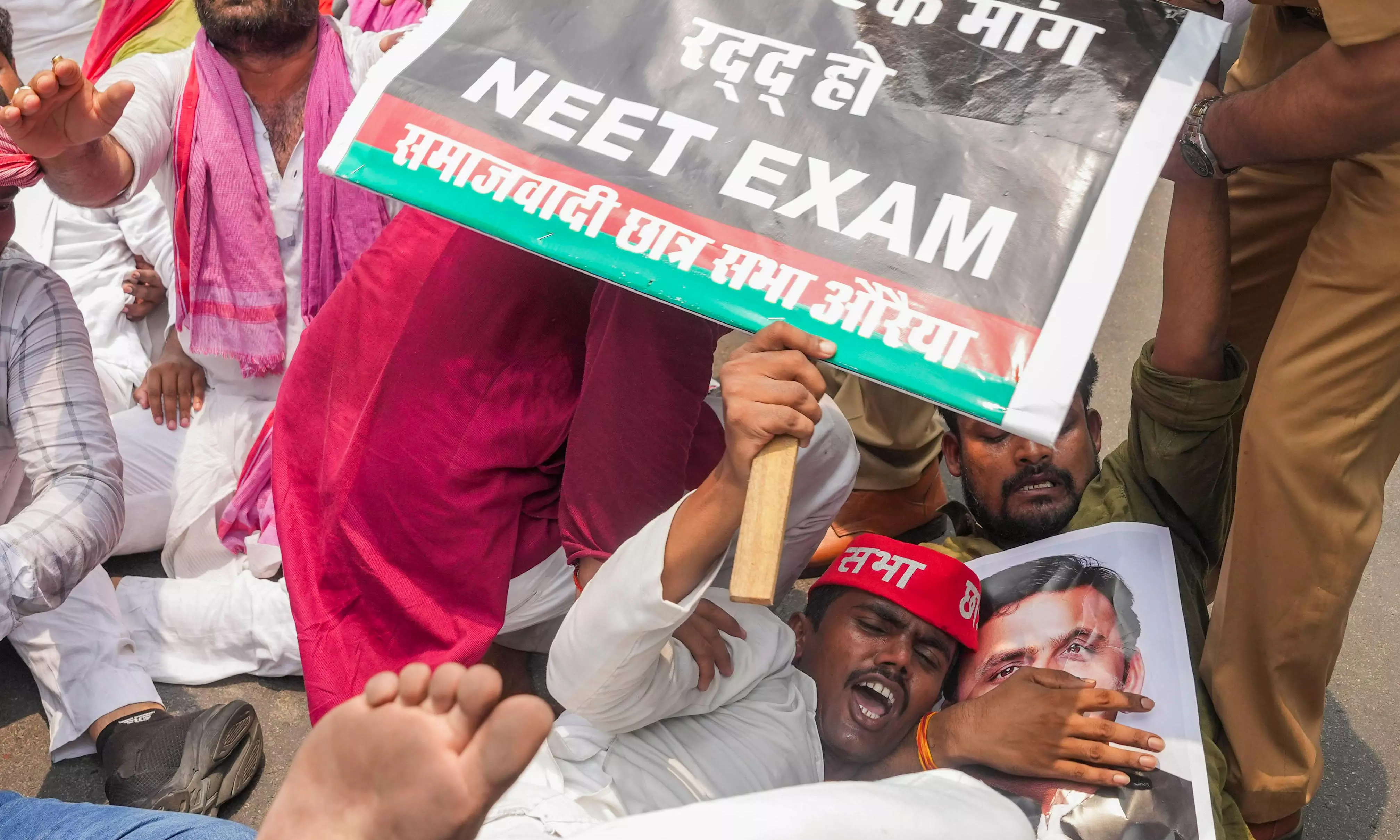 NEET row: ZP school teacher involved in exam paper leak arrested