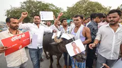 NEET-UG paper leak case protests