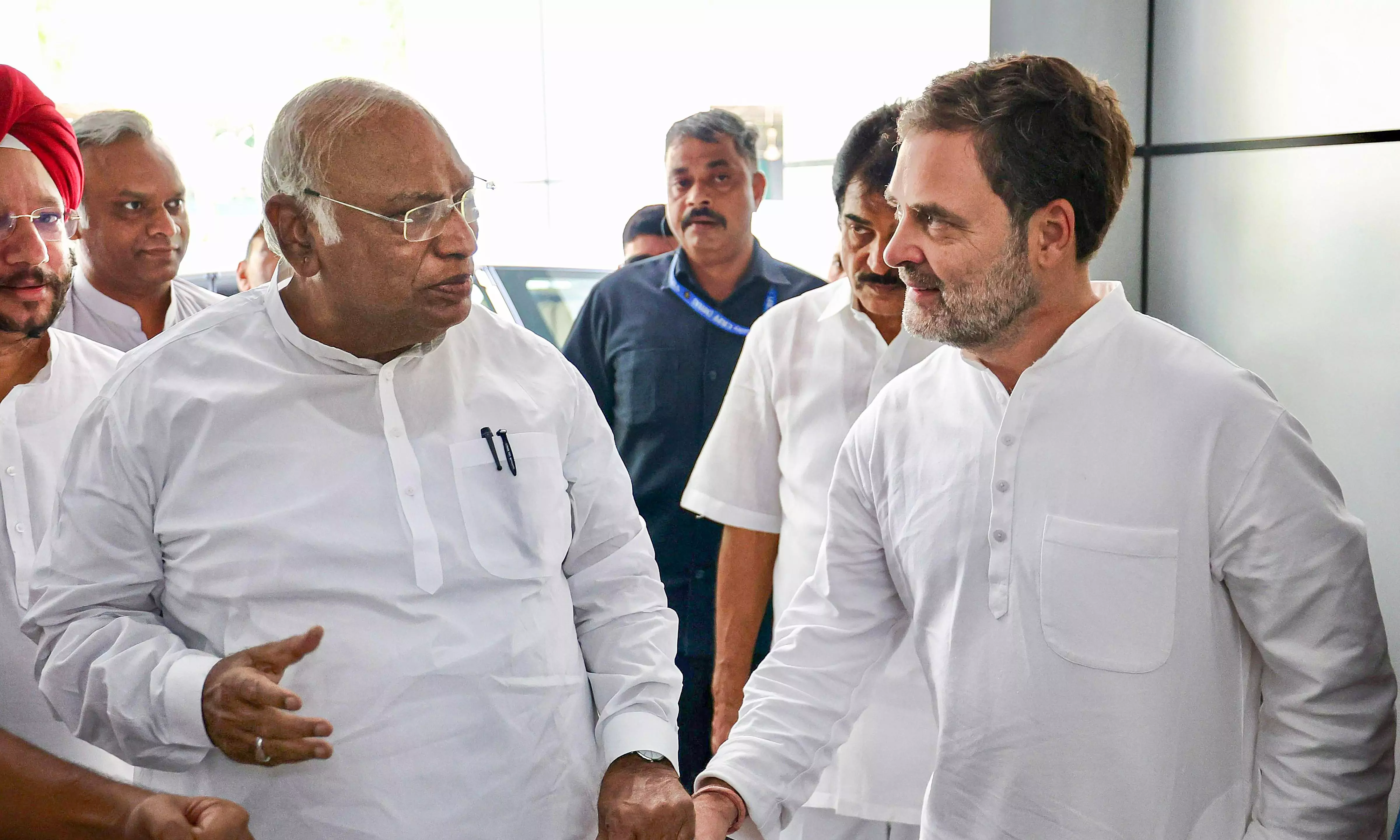 Presidents address: Kharge accuses PM Modi of being perpetually in denial