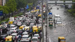Rains bring Delhi to its knees, one killed as canopy collapses at airports Terminal 1