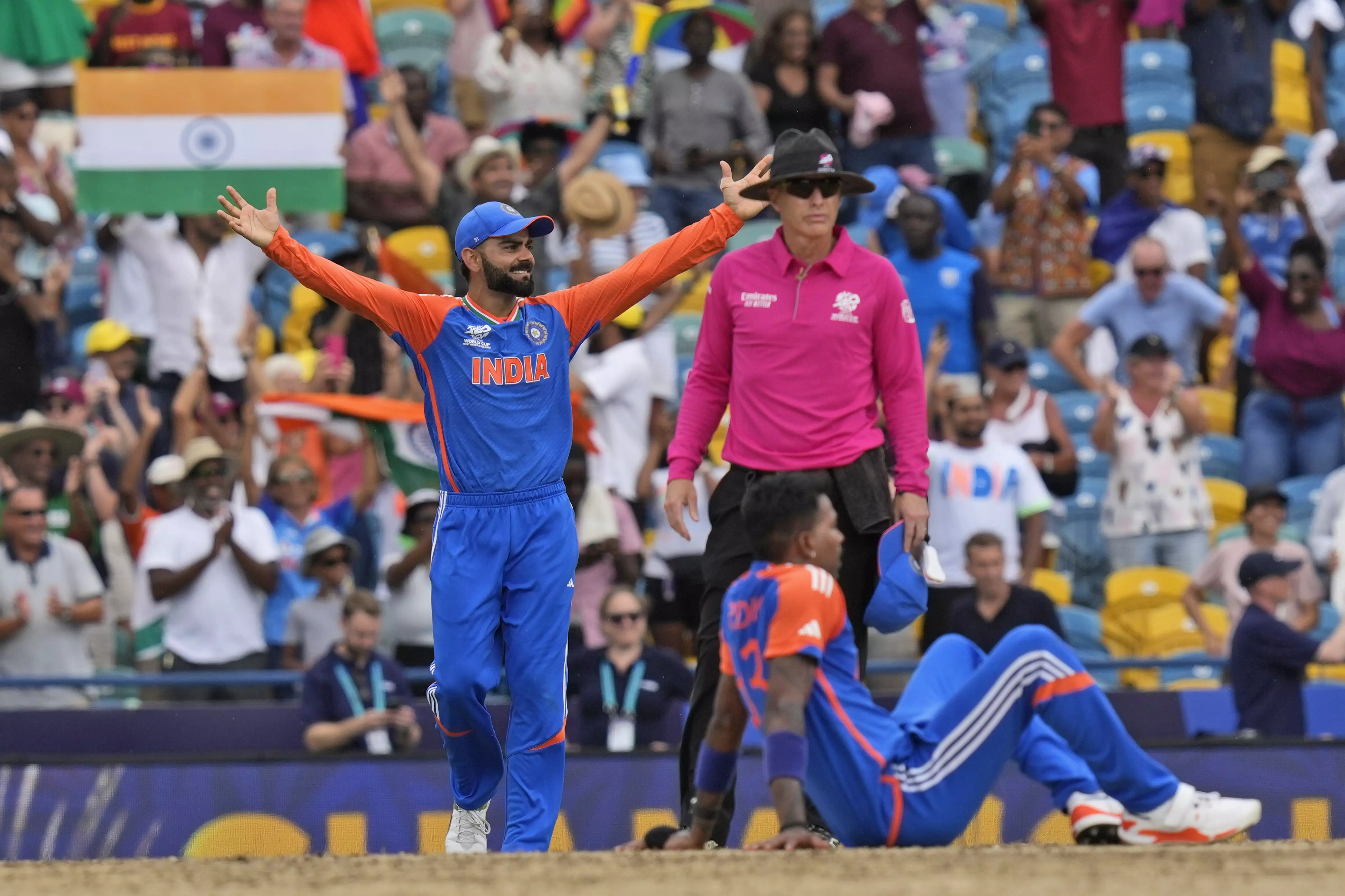 Photos: How Indian players, fans celebrated T20 World Cup win