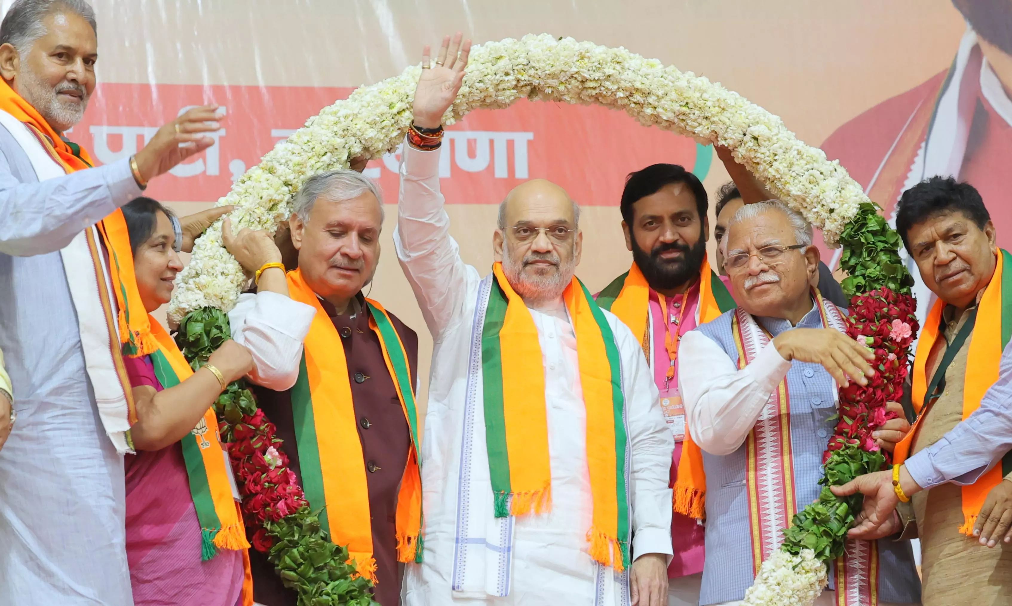BJP to fight Haryana polls alone under Saini’s leadership: Amit Shah