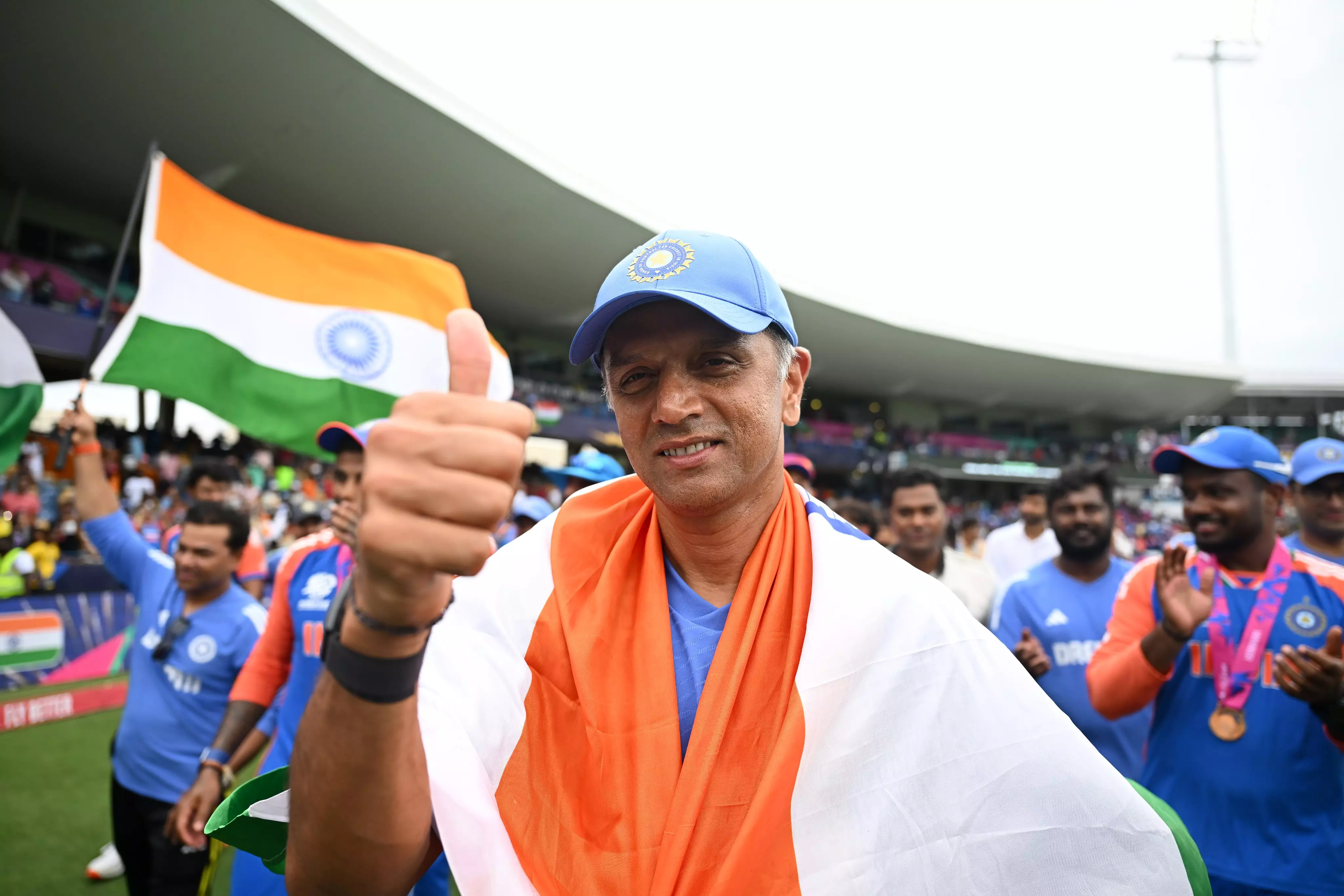 Dravid on T20 Word Cup win: Sometimes you need a little bit of luck