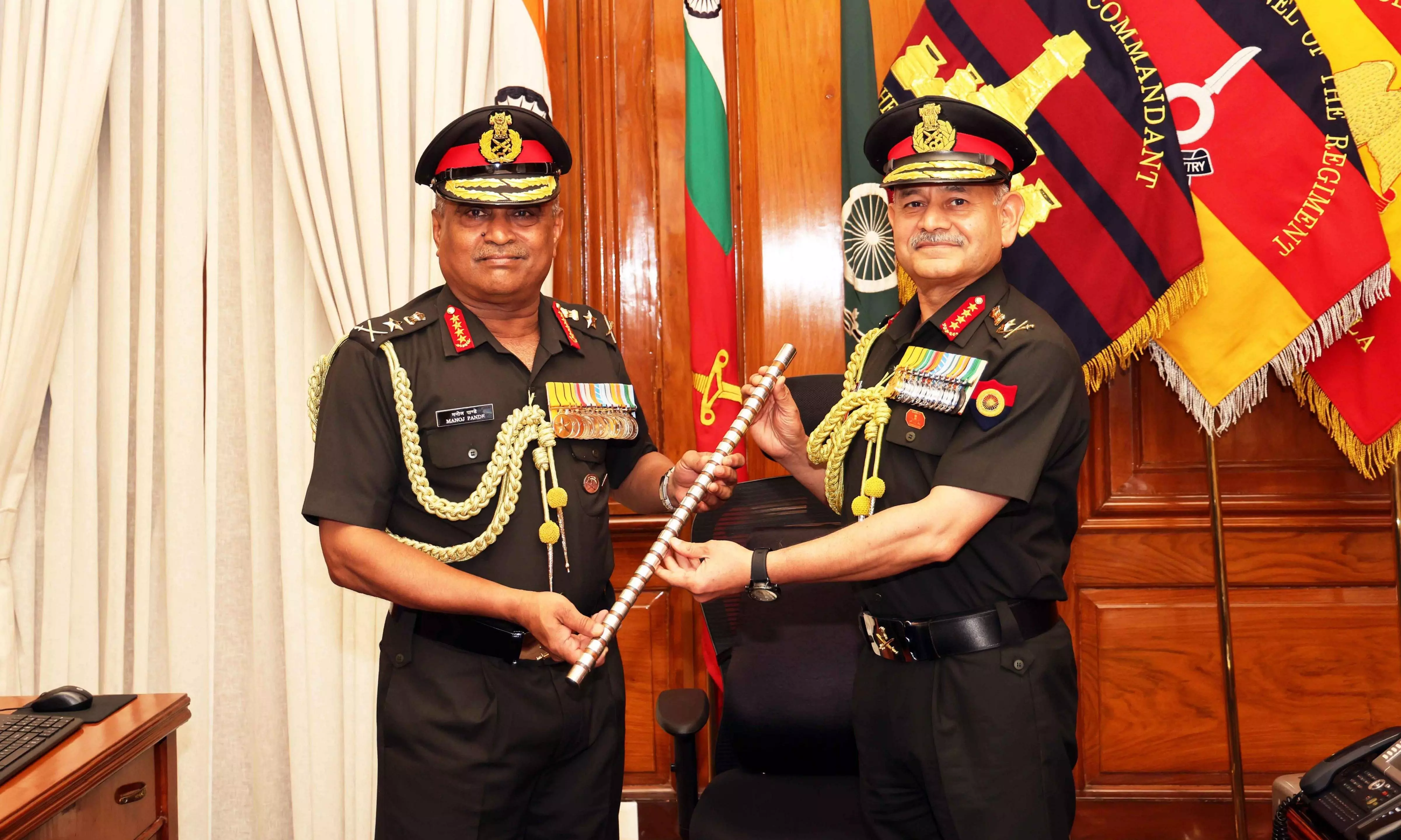 Gen Dwivedi takes over as new Army Chief; his classmate is current Navy chief