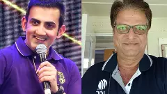 Gautam Gambhir and WV Raman