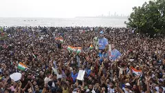 Team Indias Victory Parade: Lakhs turn up to greet champs; cops issue traffic advisory