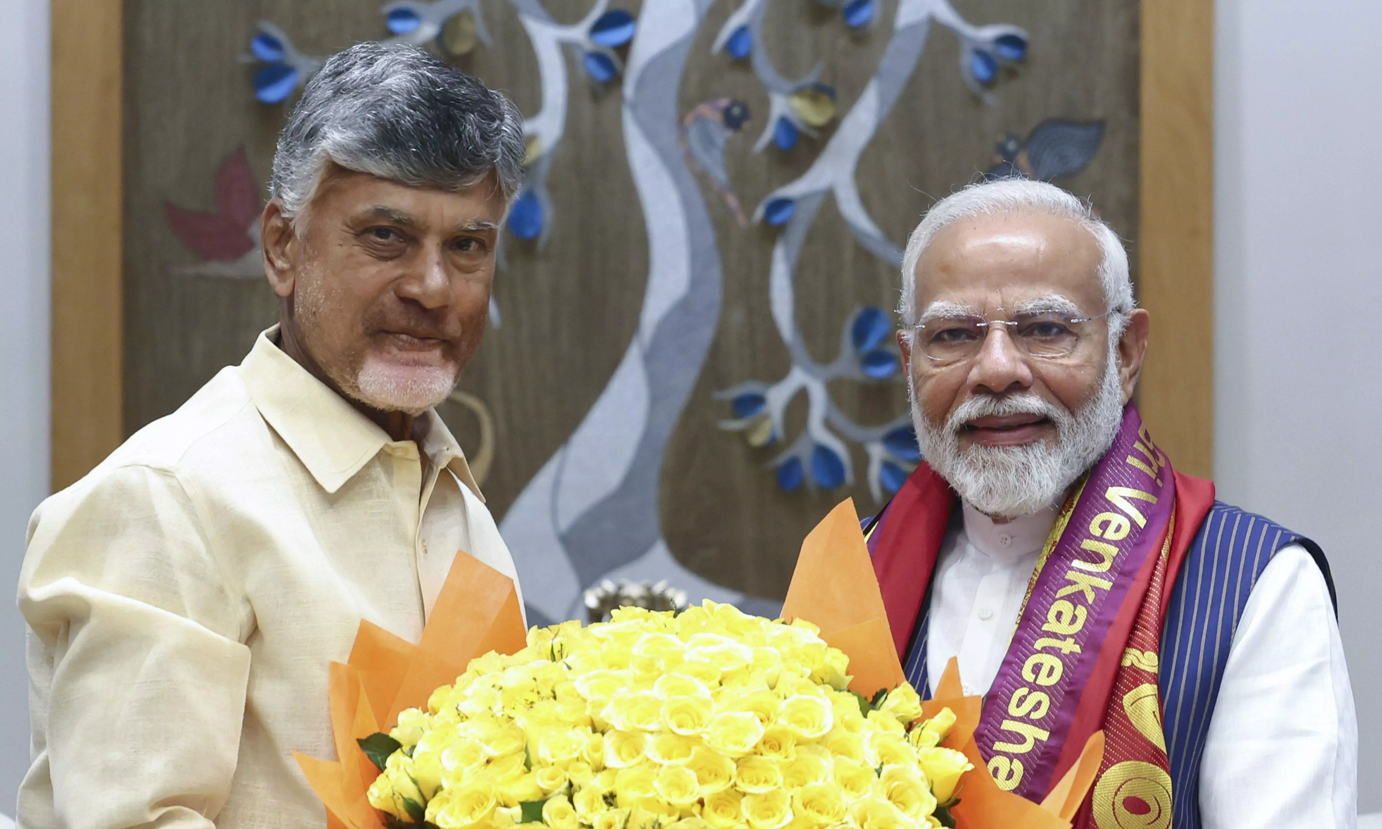 Chandrababu Naidu meets PM Modi, seeks Centres support for Andhra Pradesh