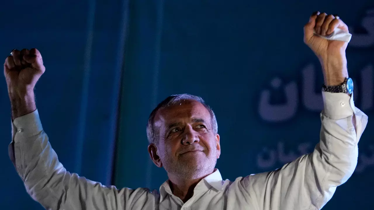 Iranian President Masoud Pezeshkian