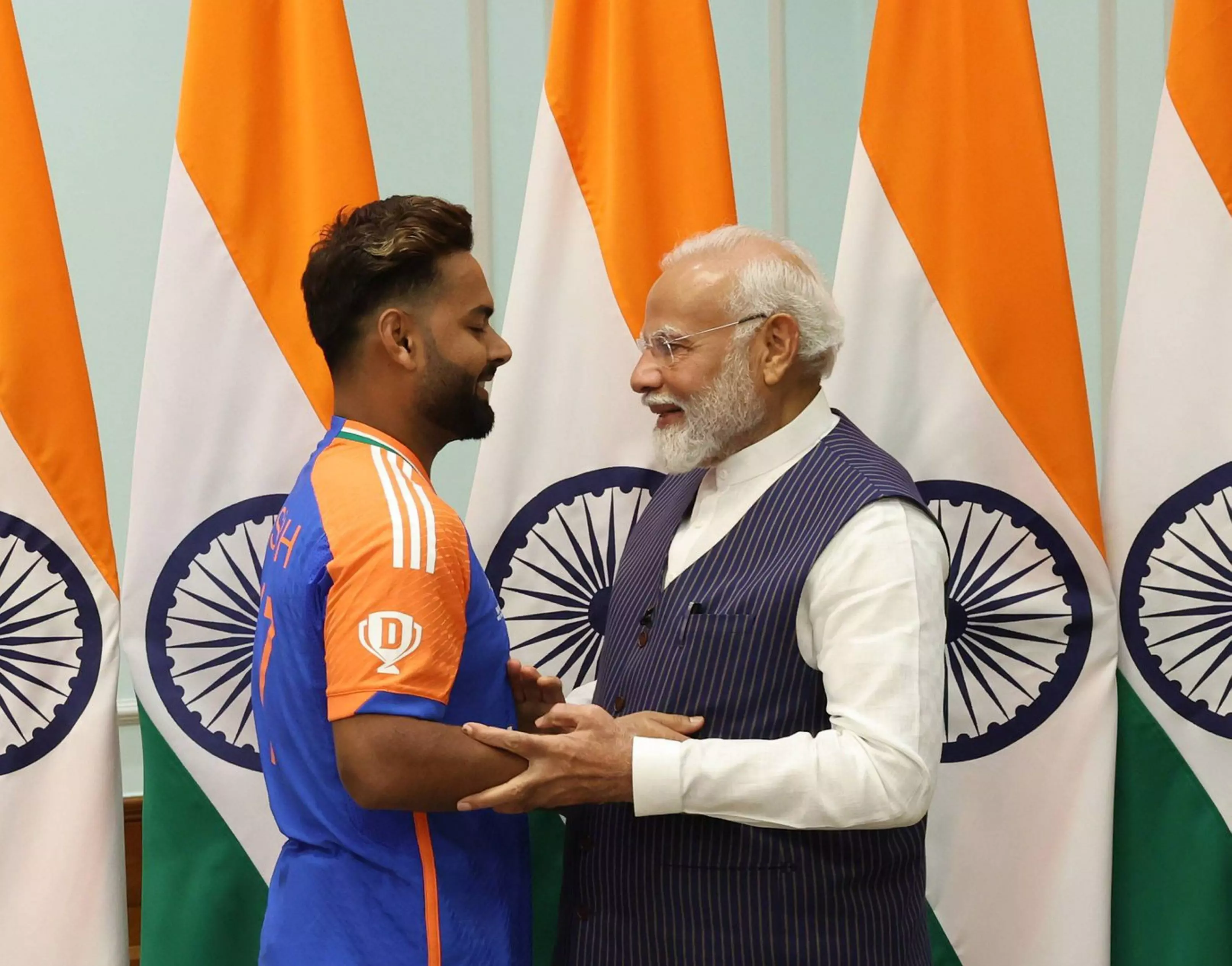 Rishabh Pant, Narendra Modi