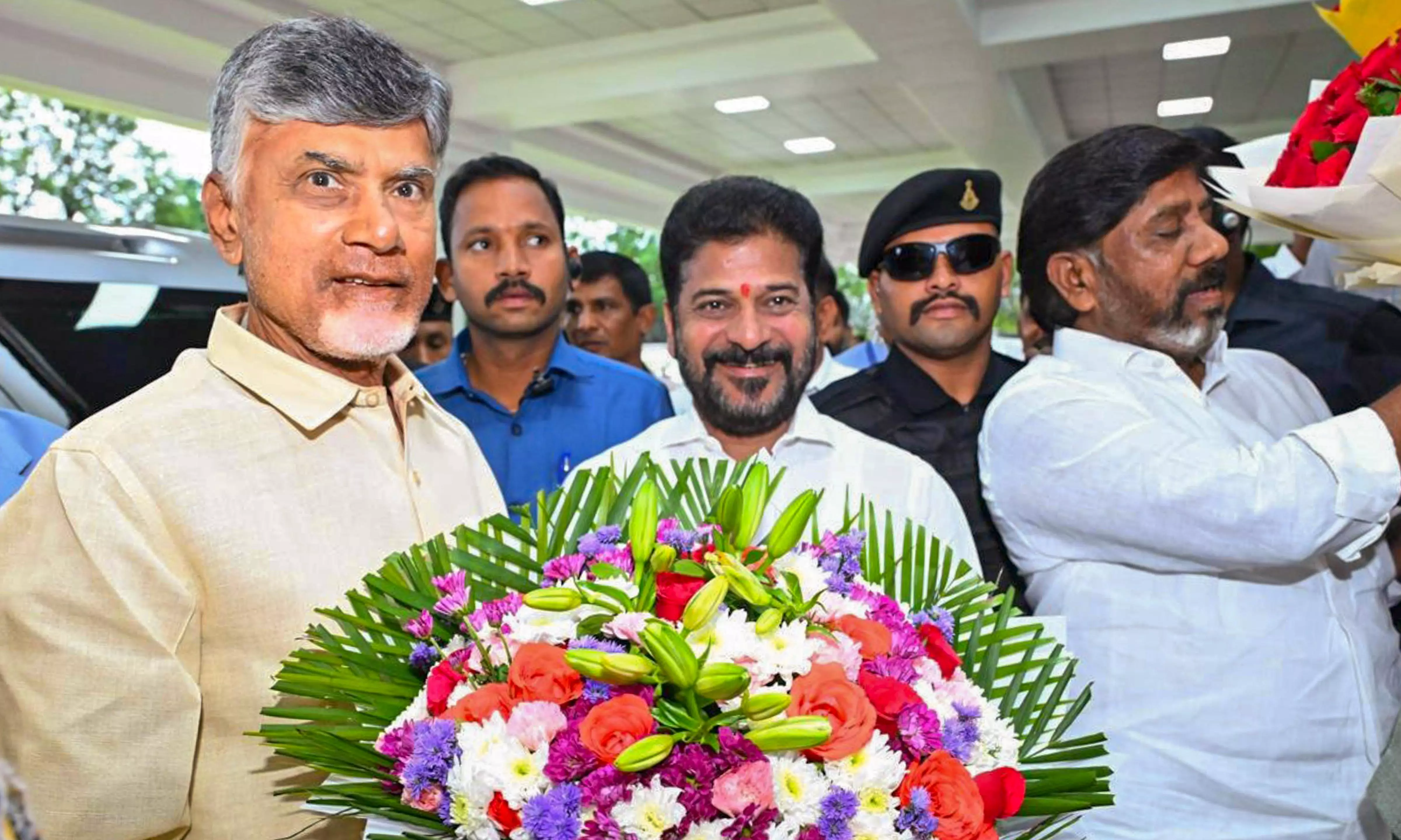 Revanth Reddy, N Chandrababu Naidu