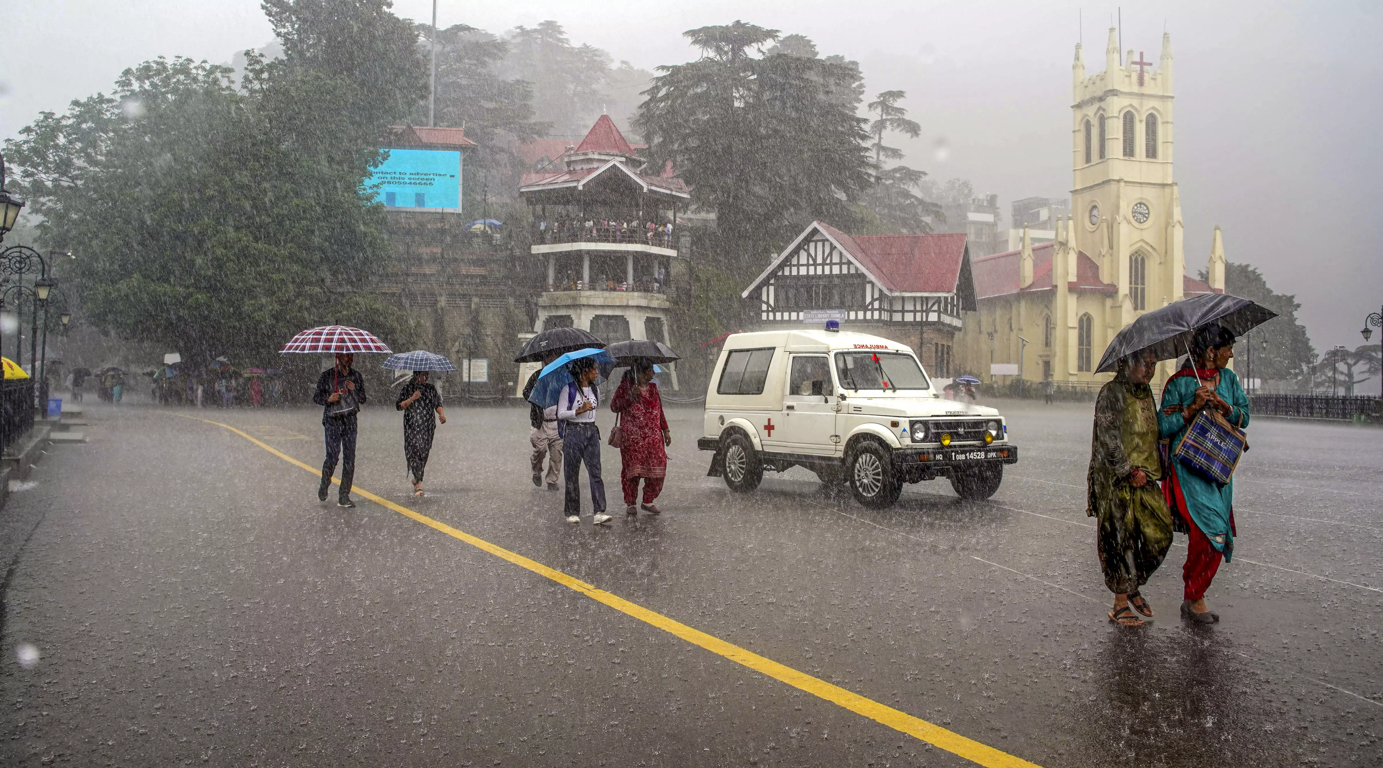 Shimla rains, Himachal rains