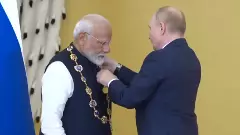 Modi feted with Order of St Andrew the Apostle, Russias prestigious civilian honour