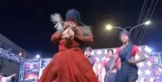 Andhra: Dancer bites off hen’s head during public performance; police file FIR