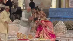 PM Modi blesses Anant Ambani, Radhika Merchant after star-studded wedding