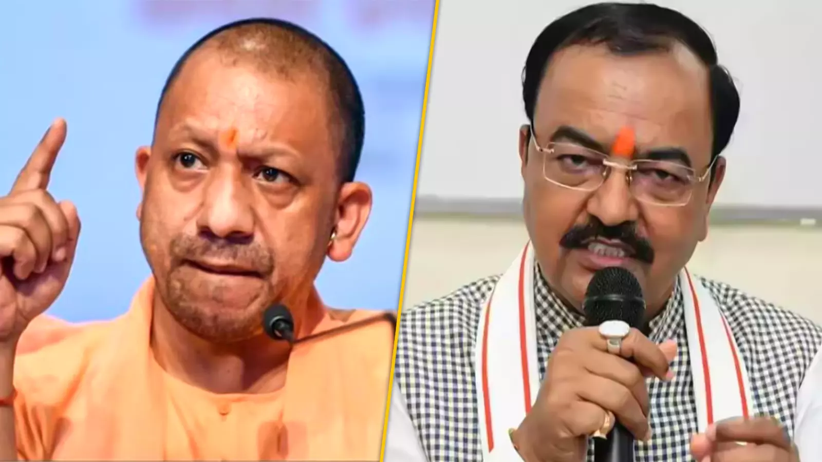 Yogi vs Keshav Maurya rift deepens? All is not well in UP BJP