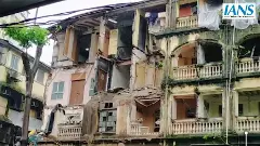 Mumbai: Woman dead, 3 injured, as part of building’s balcony collapses