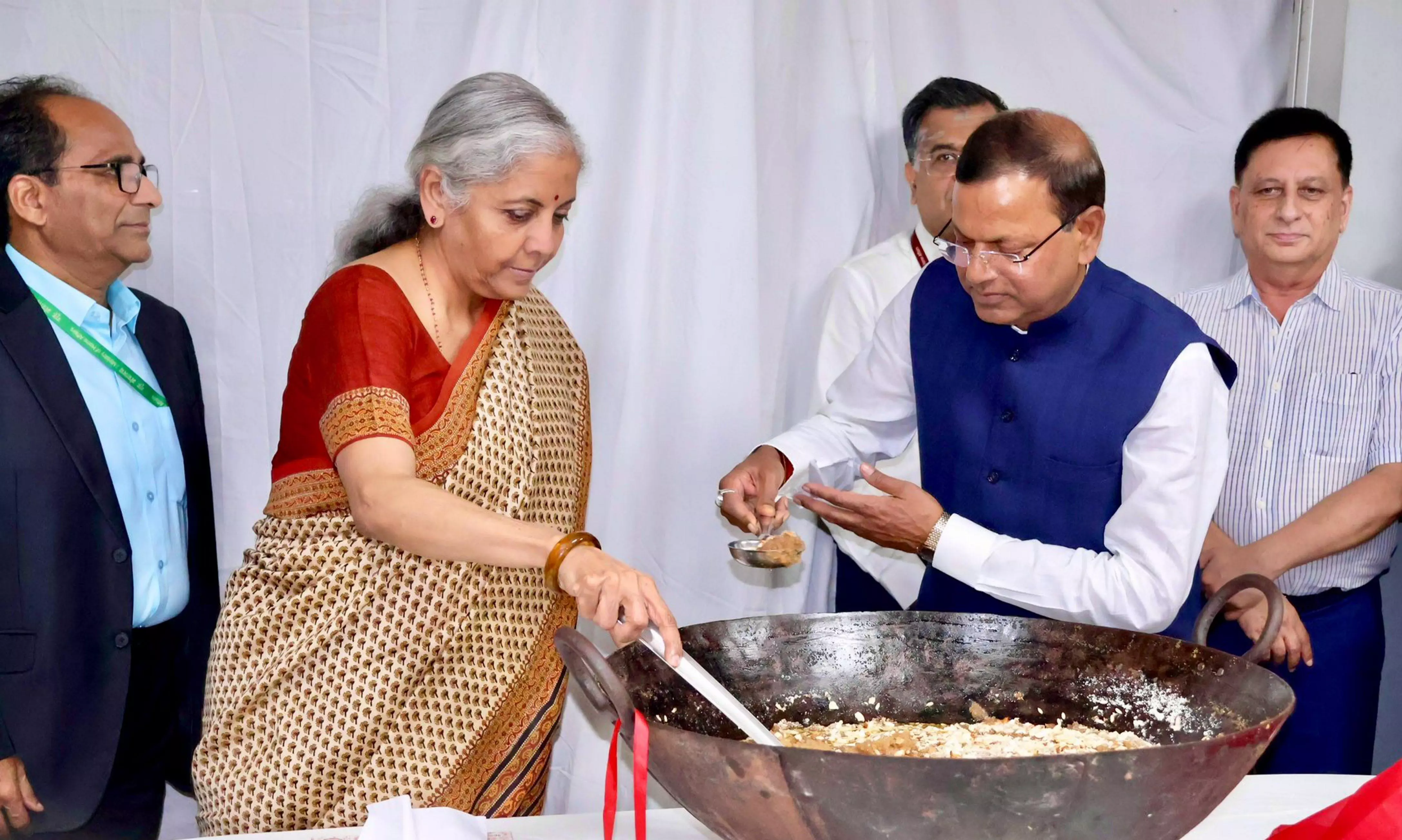 Nirmala Sitharaman halwa budget