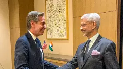 External Affairs Minister S. Jaishankar with U.S. Secretary of State Antony Blinken during a meeting in Edogawa, Tokyo | PTI