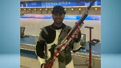 Indian shooter Arjun Babuta