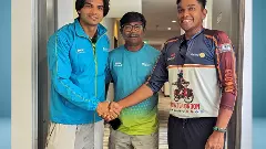 Kerala cyclist Fayis Asraf Ali