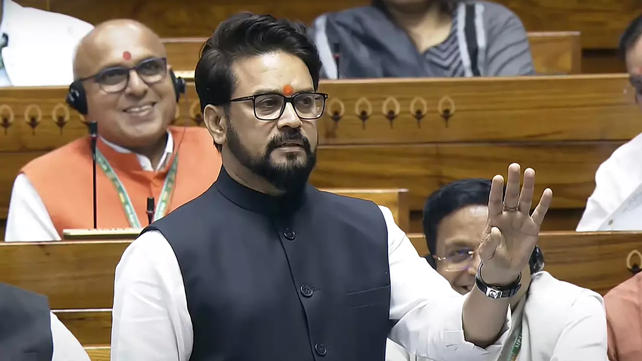 Lord Hanuman was first to reach space, BJPs Anurag Thakur tells school students