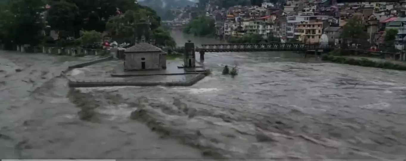 Himachal: 3 killed, 40 missing after cloudbursts in Shimla and Mandi