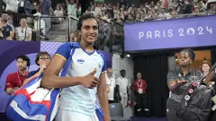 PV Sindhu at the Paris Olympics 2024