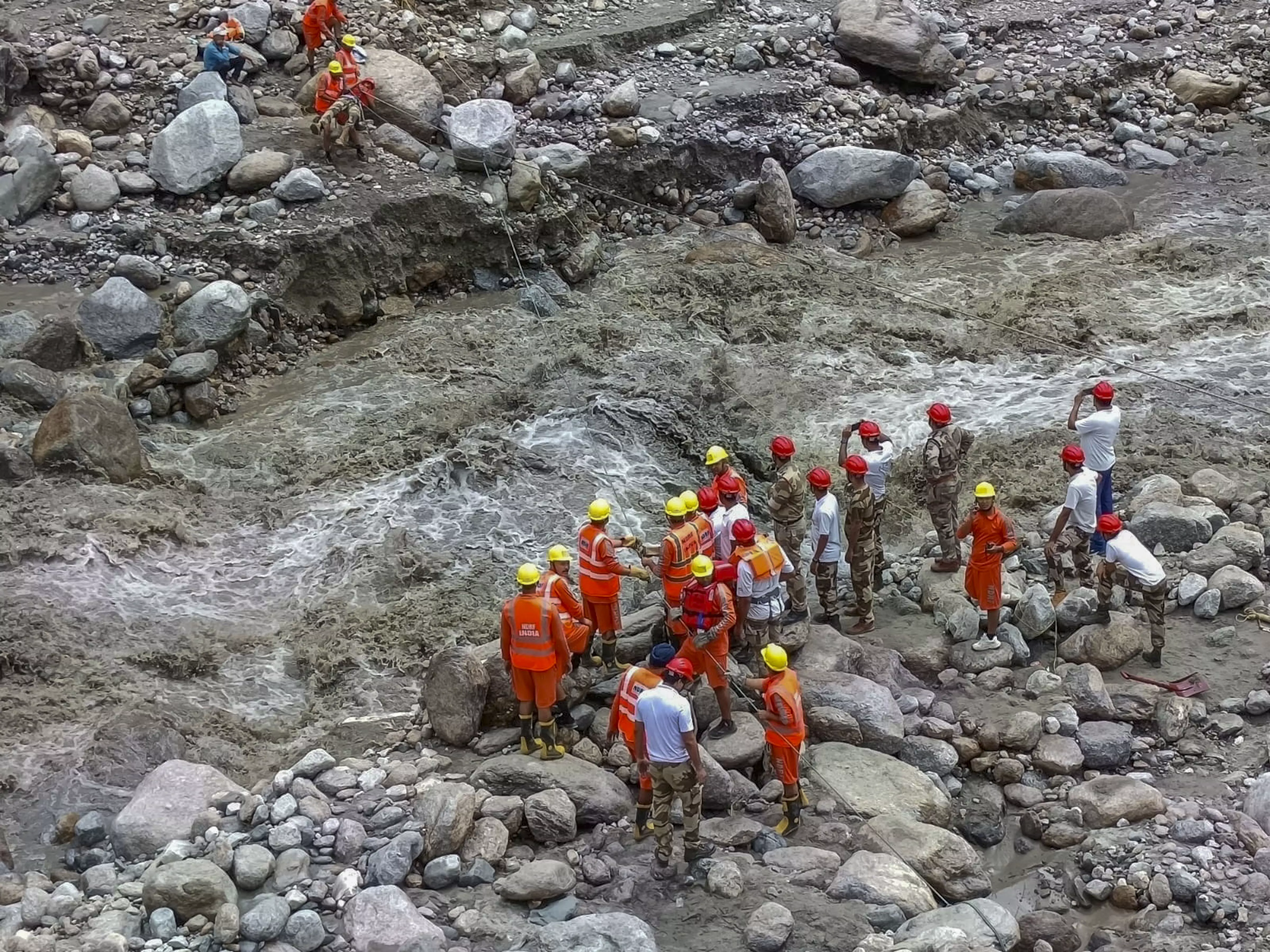 Himachal Pradesh: Rescue operations on to trace 45 missing people after flash floods