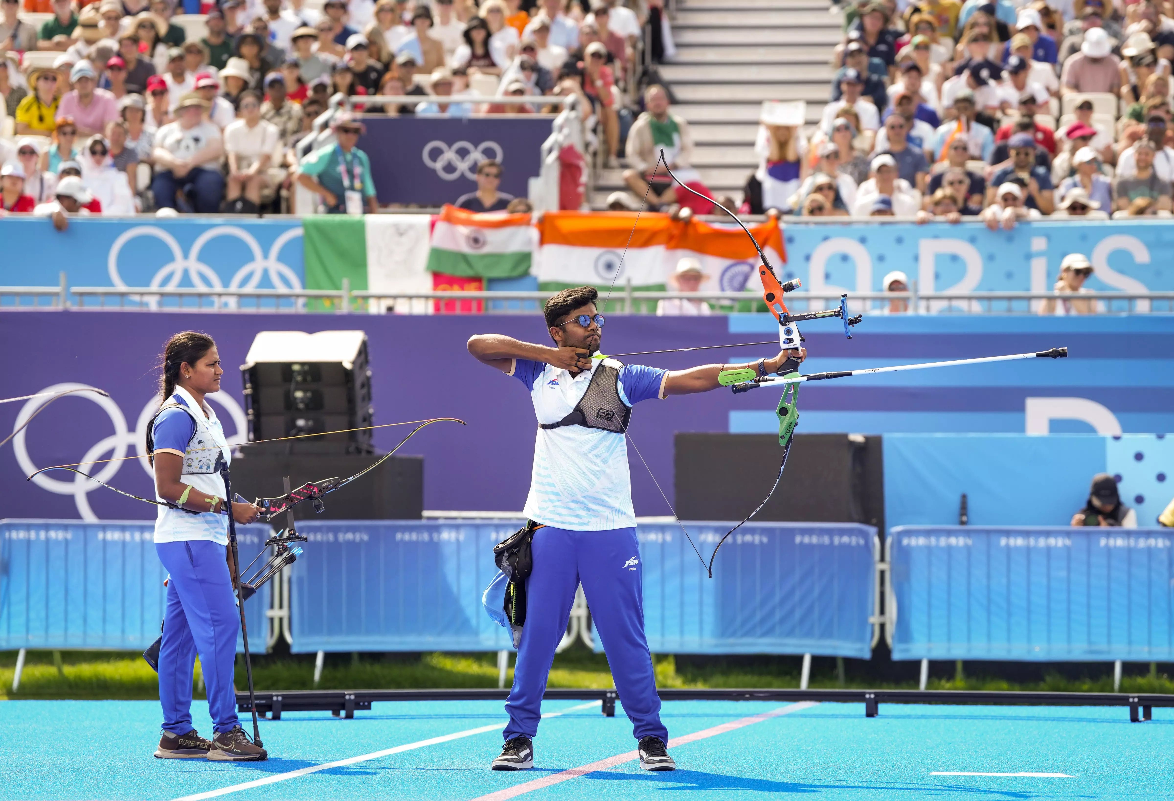 Paris Olympics: Indian mixed archery team loses 2-6 to USA in bronze match