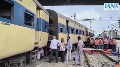 UP: 3 coaches of empty MEMU train derail in Saharanpur