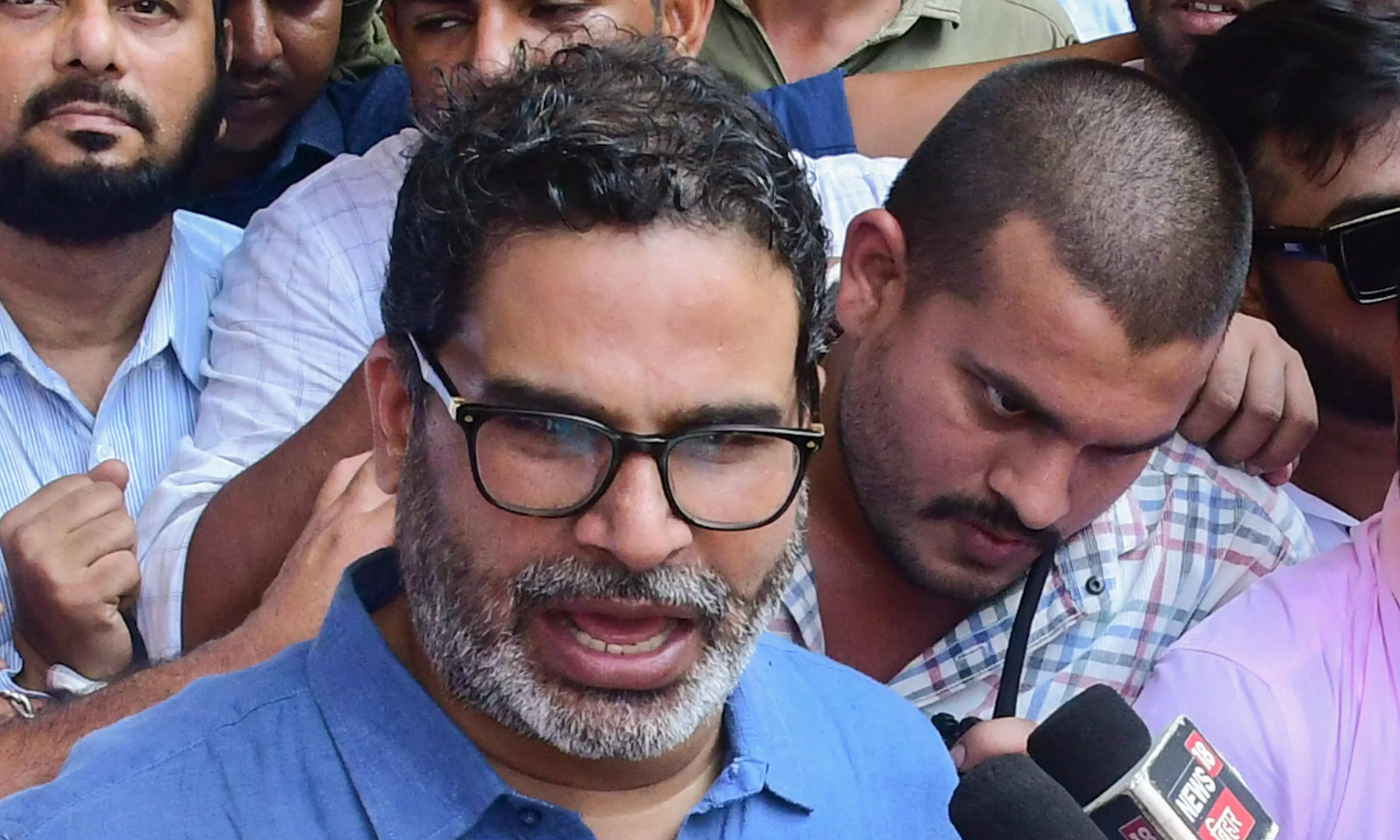 Political strategist and Jan Suraaj leader Prashant Kishor Political strategist and Jan Suraaj leader Prashant Kishor