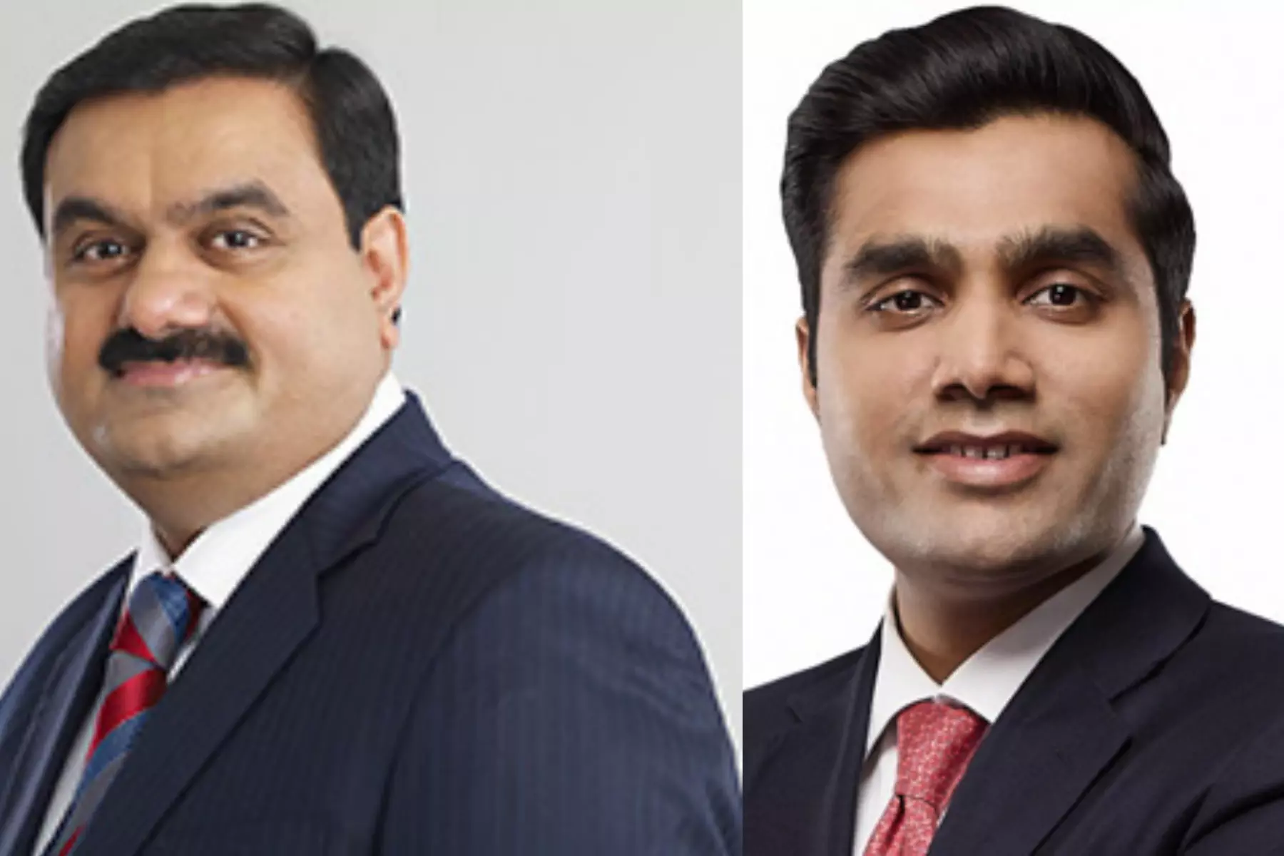 Gautam Adani and his son Karan Adani