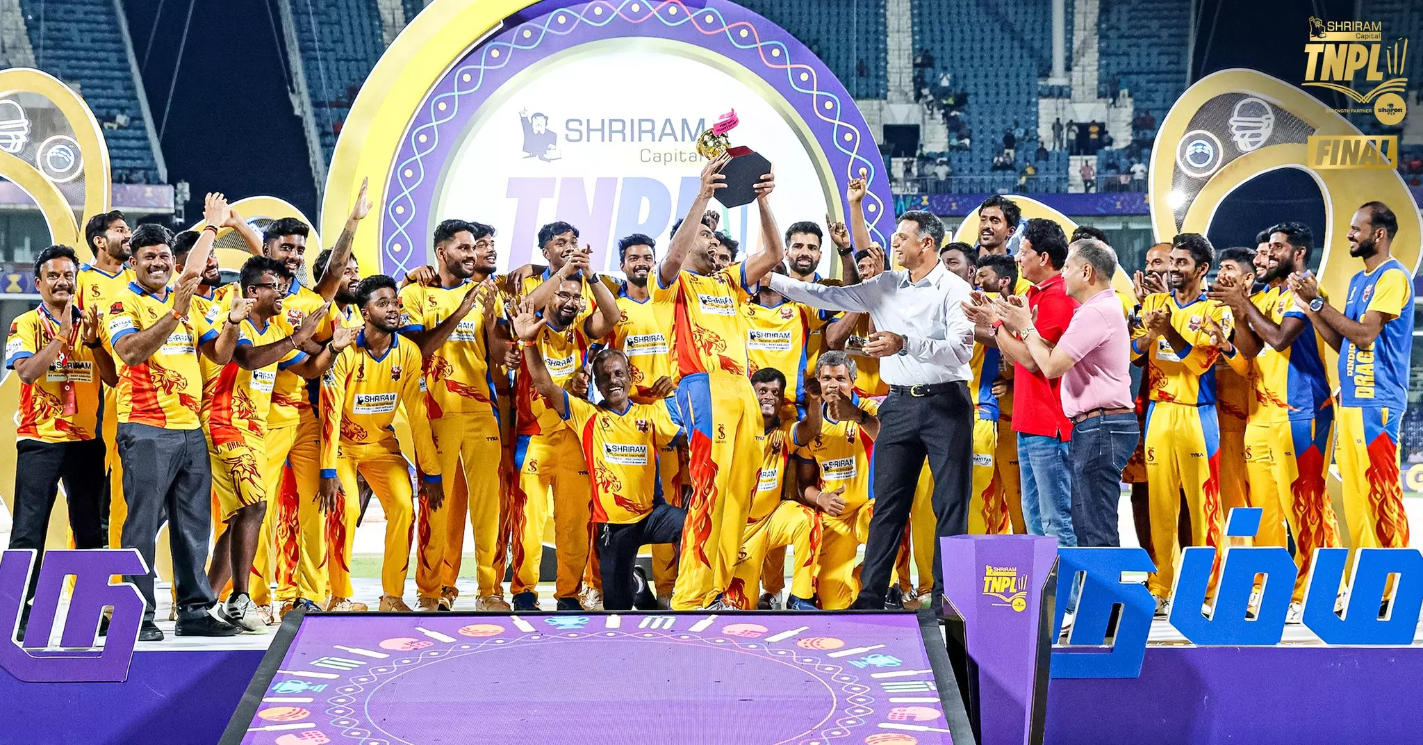 TNPL 2024 champions Dindigul Dragons