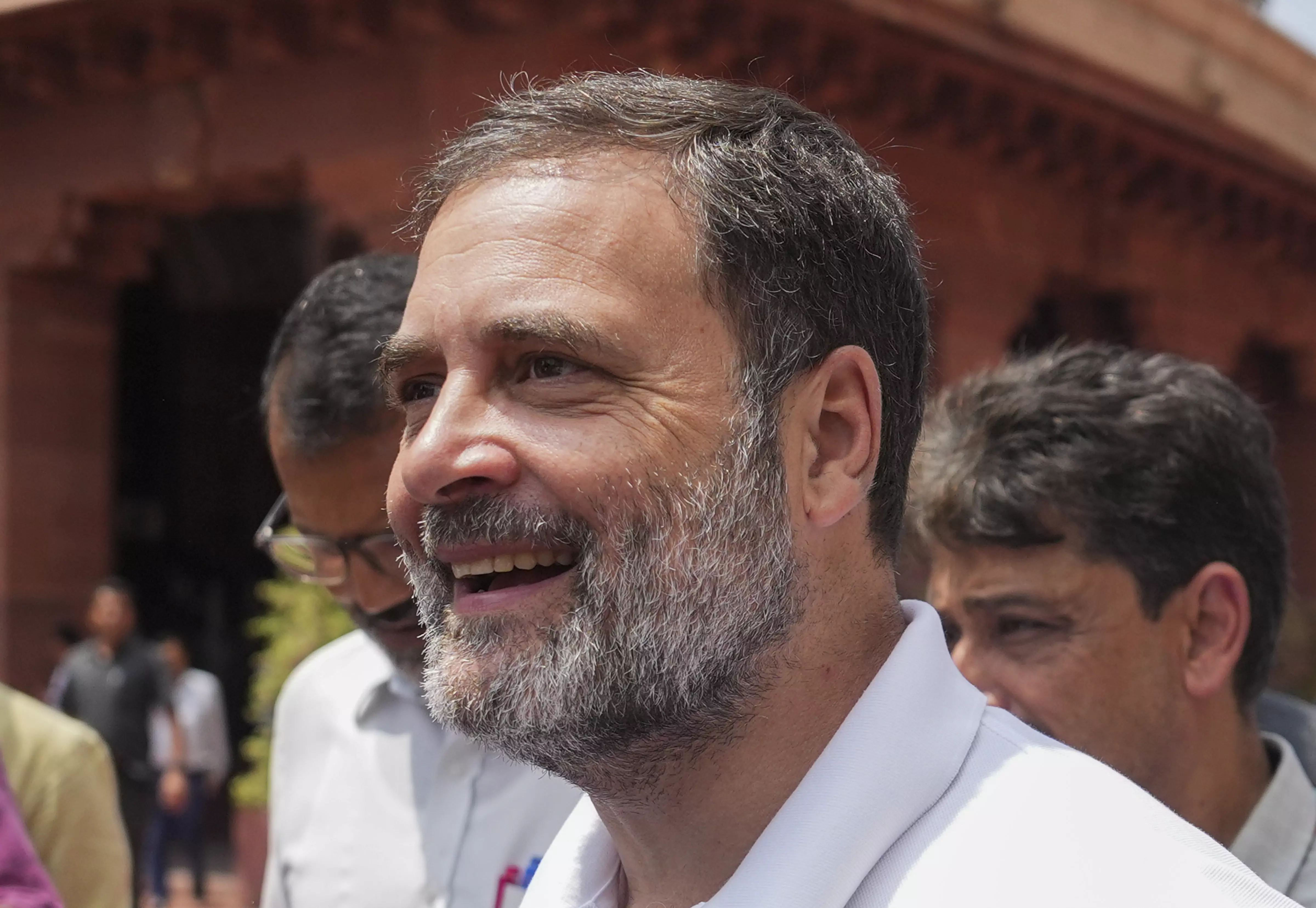 Congress MP and Leader of Opposition in Lok Sabha Rahul Gandhi at the Parliament House complex during the Monsoon session, in New Delhi, Monday, August 5. PTI