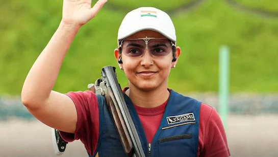 Indian shooter Maheshwari Chauhan