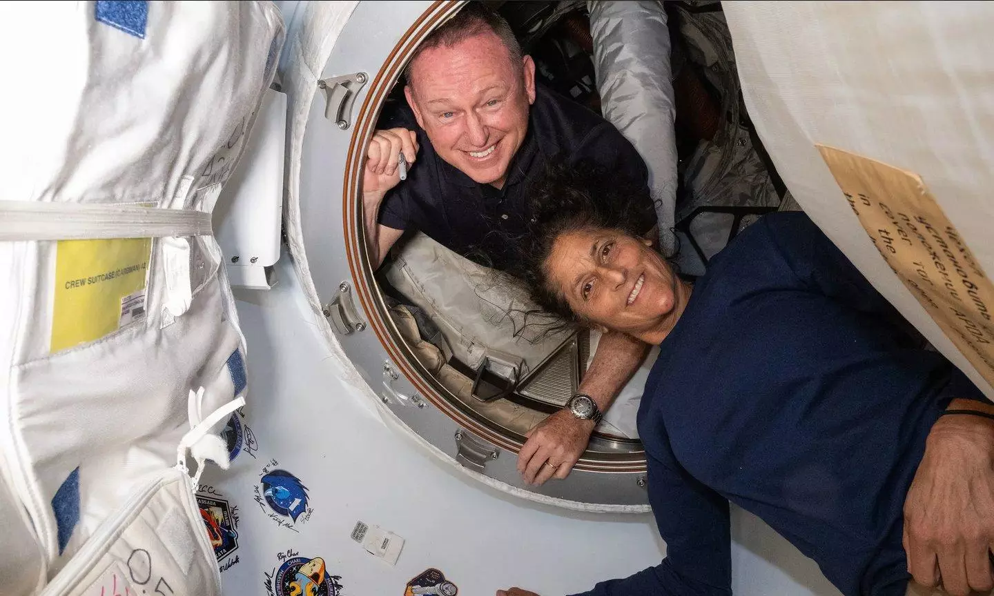 Astronauts Butch Wilmore and Sunita Williams on the Starliner mission. Image: X/@NASA