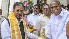 Kailashnathan sworn in as Lt Governor of Puducherry