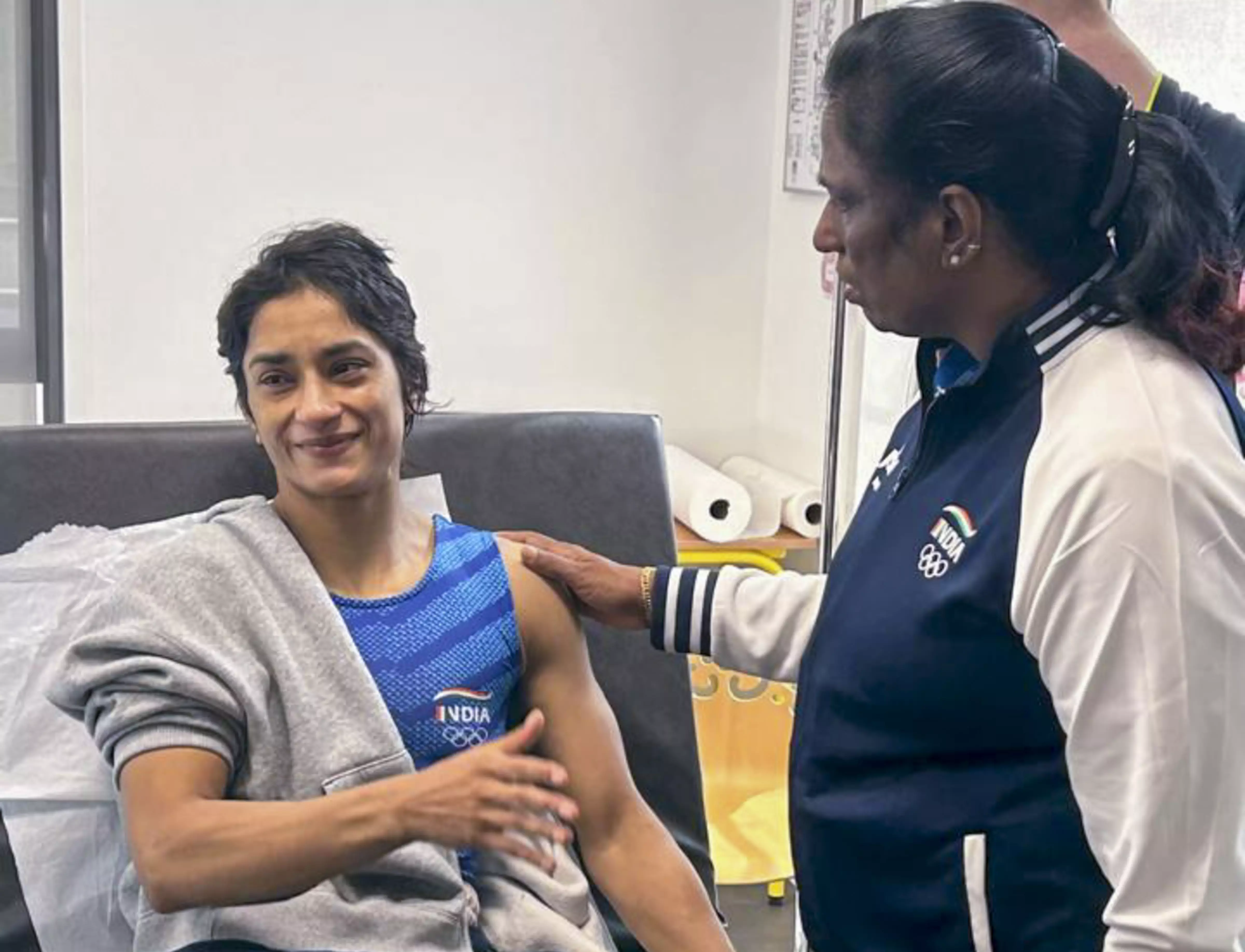 Vinesh Phogat, PT Usha