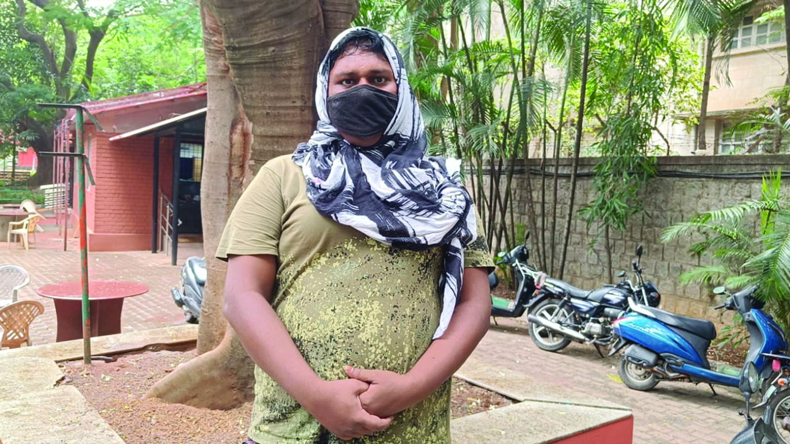 Ridhi Shetty, from Mangaluru, speaks fluent English but often covers her face with a mask because on many occasions she faced humiliation for her gender identity.  