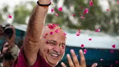 AAP leader Manish Sisodia walks out of Tihar jail after 17 months