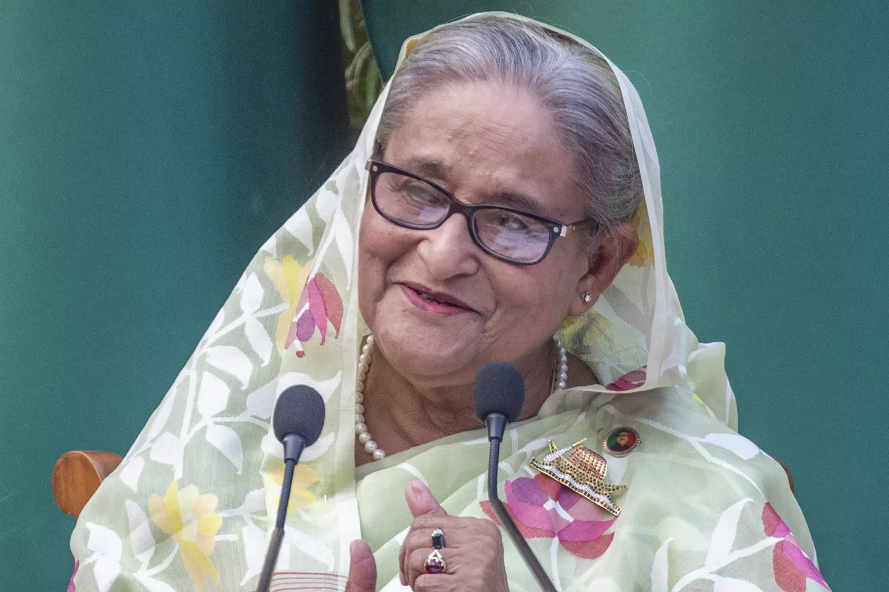 Former Bangladesh Prime Minister Sheikh Hasina