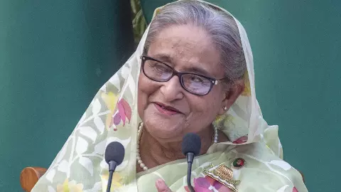 Former Bangladesh Prime Minister Sheikh Hasina Former Bangladesh Prime Minister Sheikh Hasina