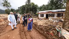 Kerala landslides | After aerial survey of Wayanad, PM Modi visits Chooralmala