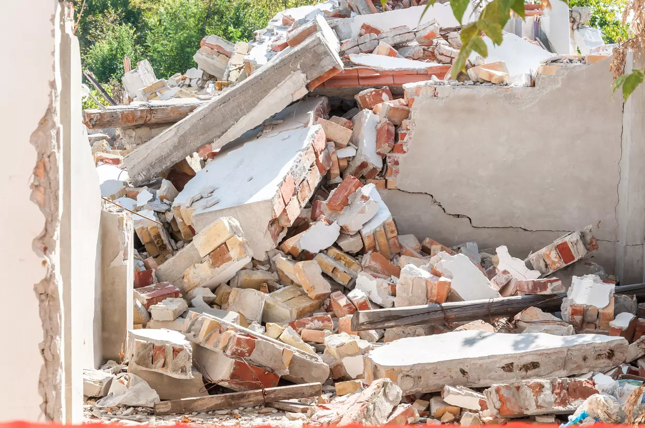 House collapse